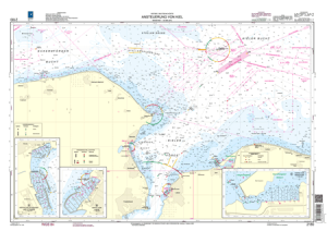 BSH Seekarte Nr. 2180 Ansteuerung von Kiel