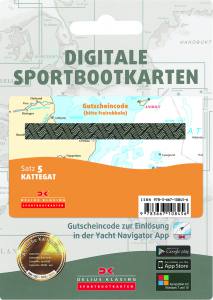 Delius Klasing digitale Karten als Gutscheincode-Karten, Satz 5: Kattegat/AUSVERKAUFT