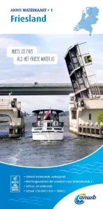 ANWB Waterkaart 1 Friesland/AUSVERKAUFT