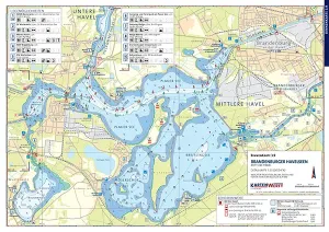 BINNENKARTEN 3.9 / 3.10 Brandenburger Havelseen / Brandenburg & Beetzsee