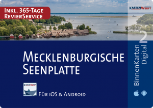 BINNENKARTEN APP  2- Mecklenburgische Seenplatte