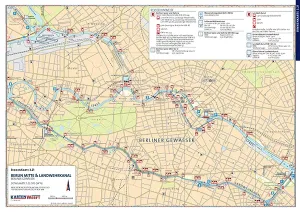 BINNENKARTEN Müggelspree & Langer See / Müggelsee