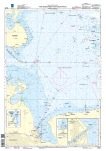 BSH Seekarte 2520 Ansteuerungen von Greifswald