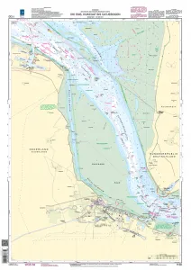 BSH Seekarte Nr. 1130 Die Ems, Dukegat bis Gatjebogen
