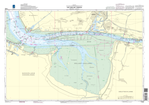 BSH Seekarte Nr. 1140 Die Ems mit Emden
