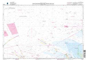 BSH Seekarte Nr. 1210 Ansteuerungen der Jade, Weser und Elbe