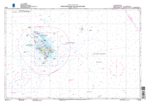 BSH Seekarte Nr. 1310  Ansteuerung von Helgoland