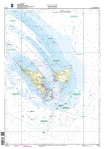 BSH Seekarte Nr. 1311 Helgoland