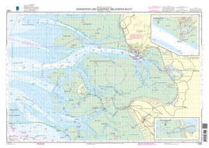 BSH Seekarte Nr. 1360 Norderpiep und Süderpiep, Meldorfer Bucht