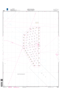 BSH Seekarte Nr. 1450 OWP Butendiek