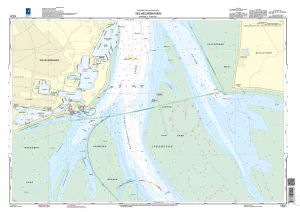 BSH Seekarte Nr. 1521 Wilhelmshaven