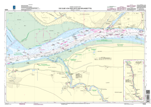 BSH Seekarte Nr. 1620 Die Elbe von der Oste bis Brunsbüttel