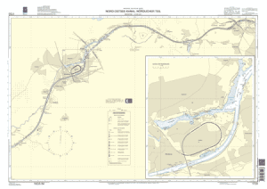 BSH Seekarte Nr. 1720 Nord-Ostsee-Kanal, nördlicher Teil