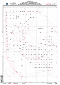 BSH Seekarte Nr. 1850 OWP Trianel Windpark Borkum, OWP Merkur Offshore, OWP alpha ventus, OWP Borkum Riffgrund 2, OWP Borkum Rif