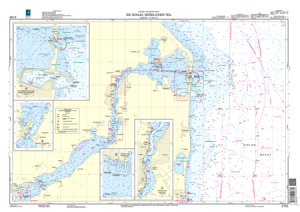 BSH Seekarte Nr. 2140 Die Schlei, nördlicher Teil