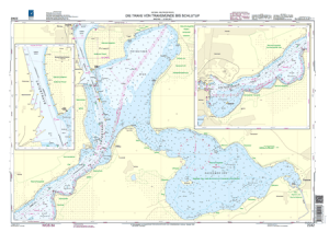 BSH Seekarte Nr. 2242 Die Trave von Travemünde bis Schlutup