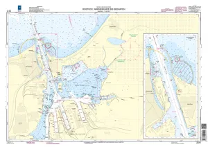 BSH Seekarte Nr. 2311 Rostock, Warnemünde bis Seehafen