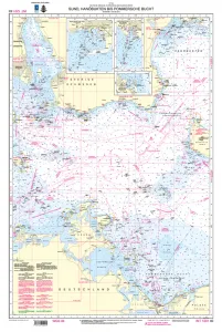 BSH Seekarte Nr. 40 Sund, Hanöbukten bis Pommersche Bucht