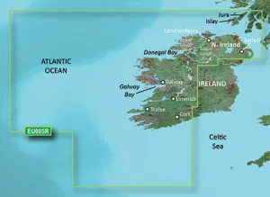 Garmin BlueChart g3 Vision EU005R Ireland, West Coast