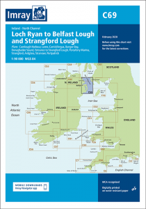 Imray Seekarten Belfast Lough to Strangford Lough C69