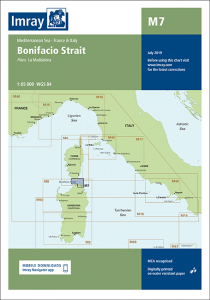 Imray Seekarten Bonifacio Strait M7