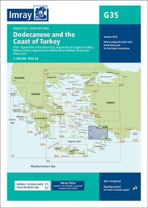 Imray Seekarten Dodecanese and the Coast of Turkey G35