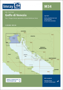 Imray Seekarten Golfo di Venezia M34