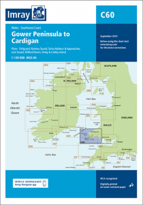 Imray Seekarten Gower Peninsula to Cardigan C60