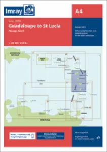 Imray Seekarten Guadeloupe to St Lucia A4