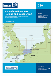 Imray Seekarten Harwich to Hoek van Holland and Dover Strait C30