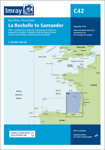 Imray Seekarten La Rochelle to Santander C42
