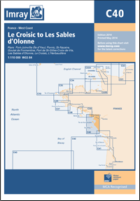 Imray Seekarten Le Croisic to Les Sables d'Olonne C40