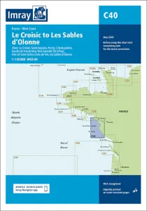 Imray Seekarten Le Croisic to Les Sables d'Olonne C40