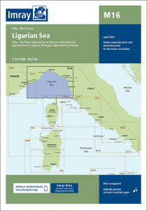 Imray Seekarten Ligurian Sea M16