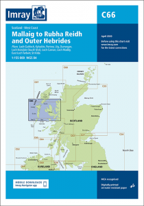 Imray Seekarten Mallaig to Rubha Reidh and Outer Hebrides C66