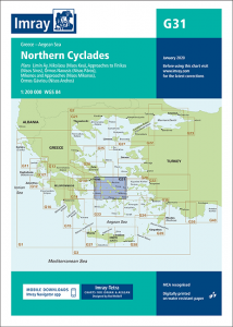 Imray Seekarten Northern Cyclades G31
