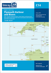 Imray Seekarten Plymouth Harbour and Rivers C14