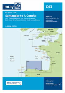 Imray Seekarten Santander to A Coruña C43