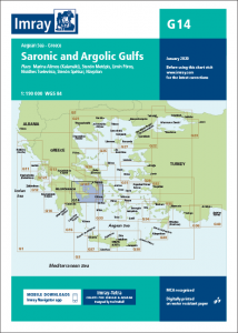 Imray Seekarten Saronic and Argolic Gulfs G14