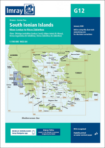 Imray Seekarten South Ionian Islands G12