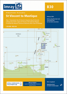Imray Seekarten St Vincent to Mustique B30