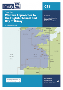 Imray Seekarten Western Approaches to English Channel/Biscay C18