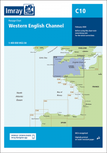 Imray Seekarten Western English Channel Passage Chart C10