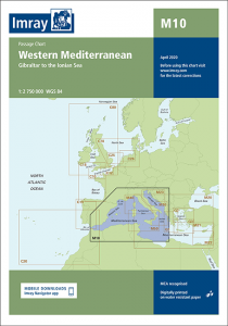 Imray Seekarten Western Mediterranean M10
