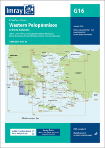 Imray Seekarten  Western Pelopónnisos G16