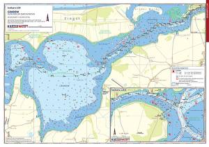 SEEKARTEN KARTENWERFT DE1.39 I DE1.40 - Grabow / Kubitzer Bodden