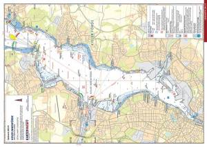 SEEKARTEN  KARTENWERFT DE1.17 I DE1.18 Einzelkarte See- Kieler Innenförde | Kieler Außenförde