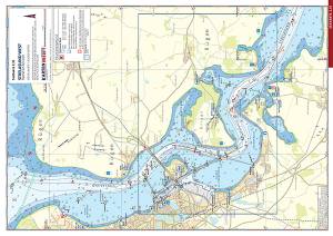 SEEKARTEN KARTENWERFT DE1.45 I DE1.46 Strelasund West | Strelasund Mitte