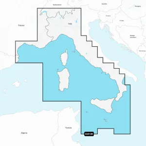 Navionics+ Seekarte EU012R Mediterranean Sea, Central & West