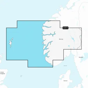 Navionics+ Seekarte EU051R Norway, Lista to Sognefjord